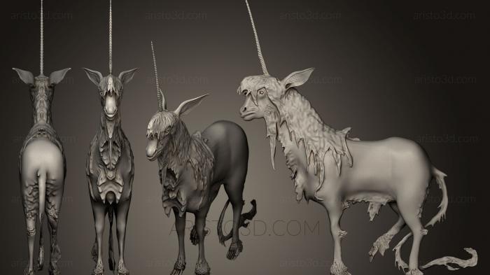 Animal figurines (STKJ_0634) 3D model for CNC machine